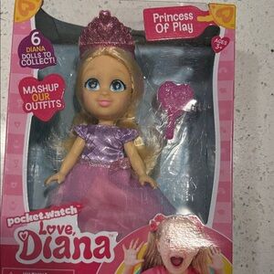 Princess Doll with Purple Dress